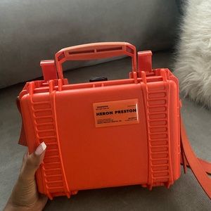 Heron Preston Tool box style bag ,another inside.